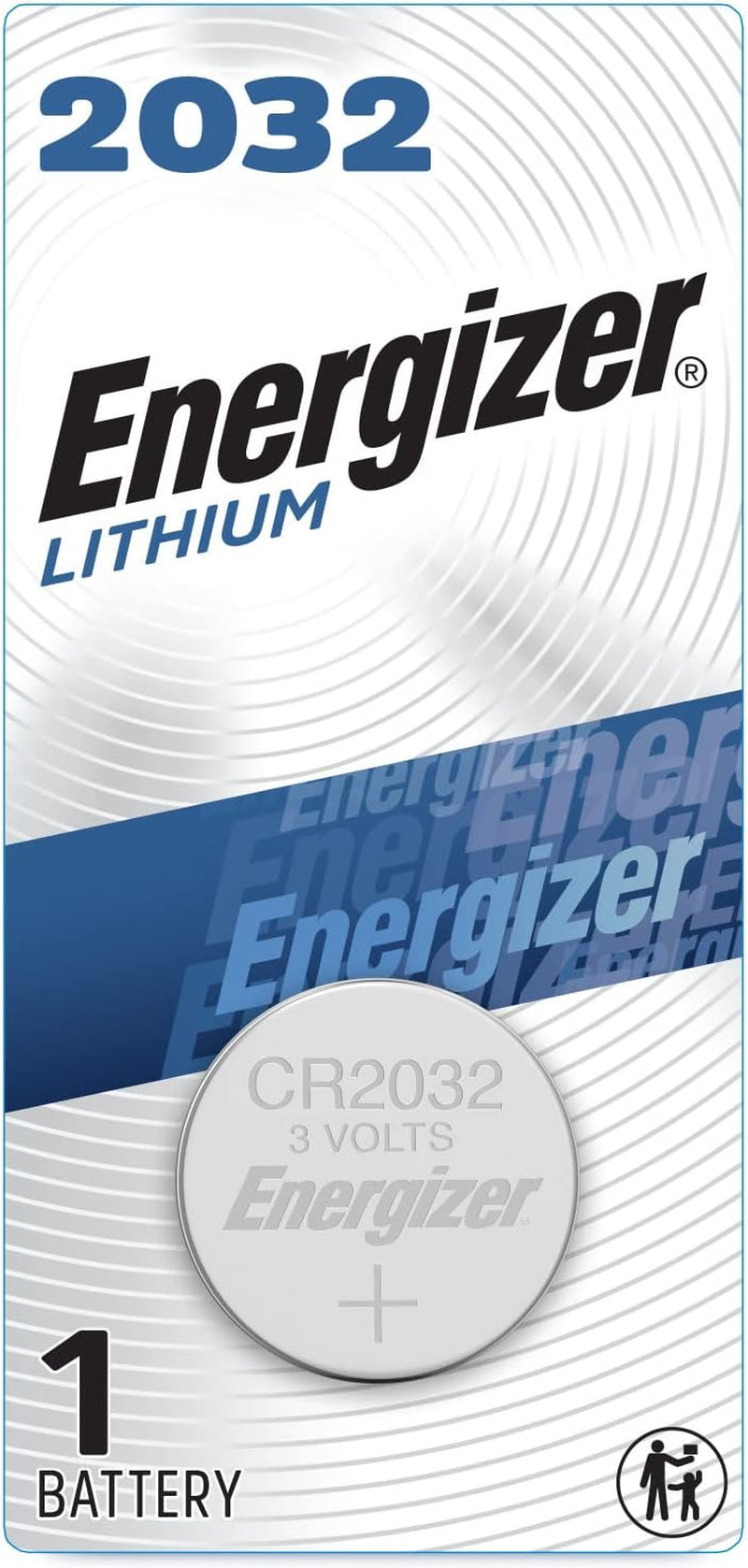 2032 Batteries (6 Pack), 3V Lithium Coin Batteries
